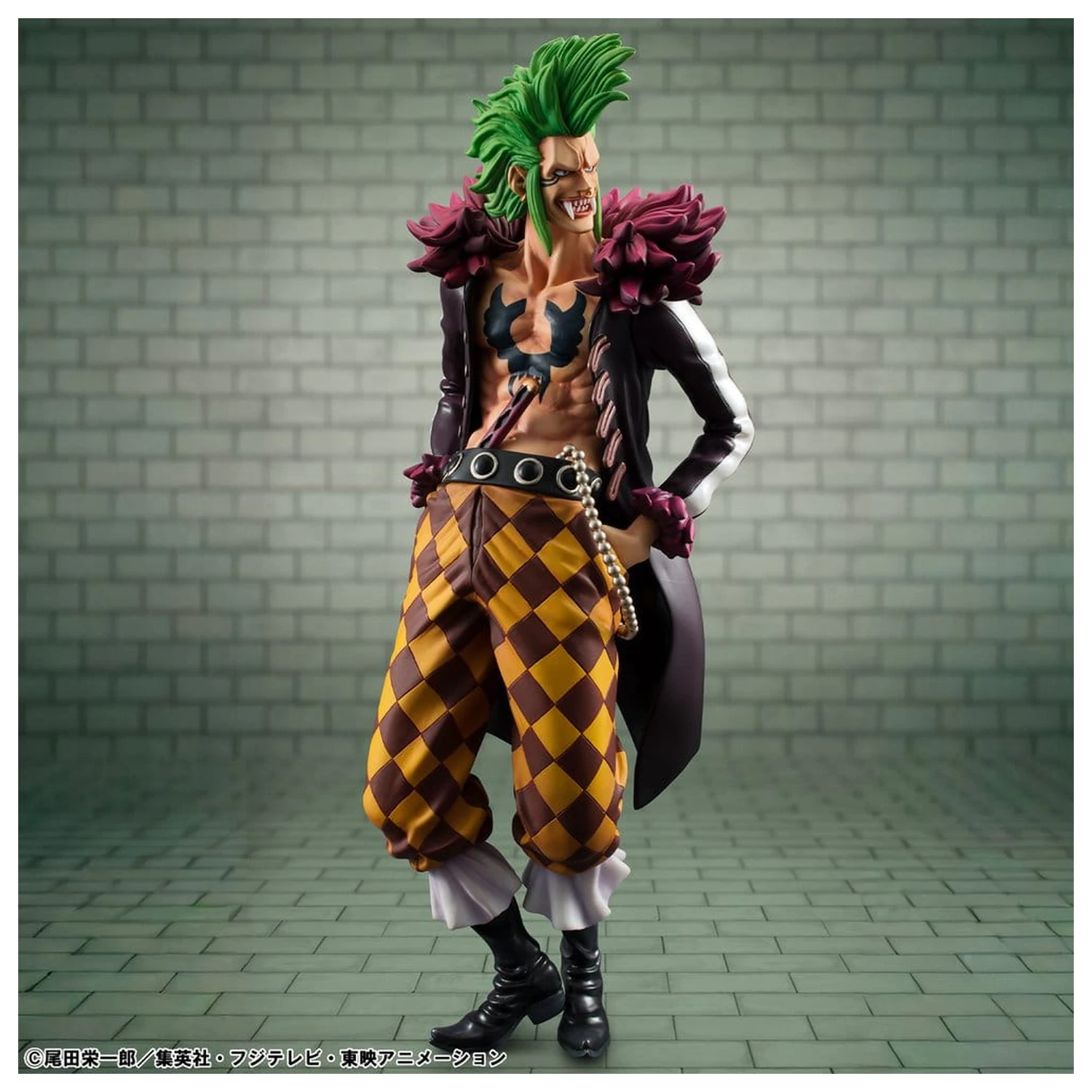 One Piece Portrait.Of.Pirates "Limited Edition" PVC Figure Bartolomeo the Cannibal (Limited Repeat) product photo