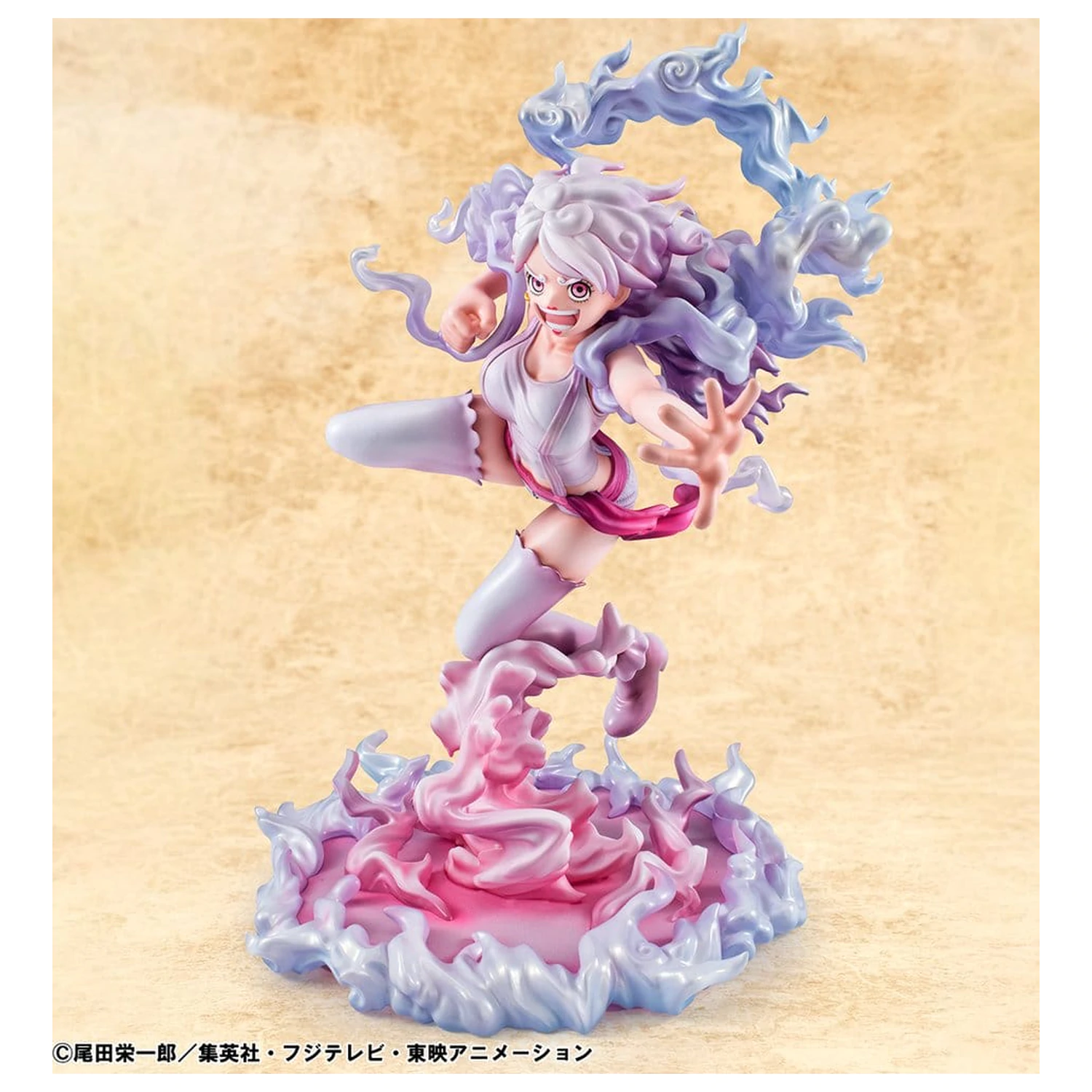 One Piece Portrait of Pirates PVC Figure Evolutionary History Jewelry Bonney The Freest Future Ver. 24 cm product photo