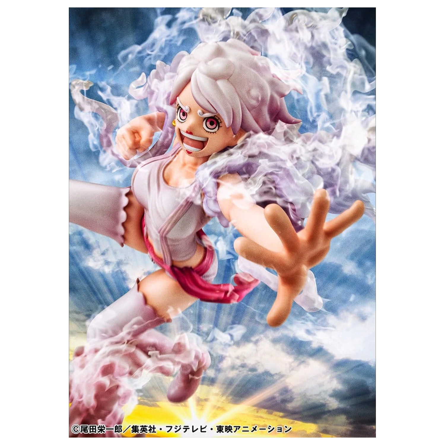 One Piece Portrait of Pirates PVC Figure Evolutionary History Jewelry Bonney The Freest Future Ver. 24 cm product photo
