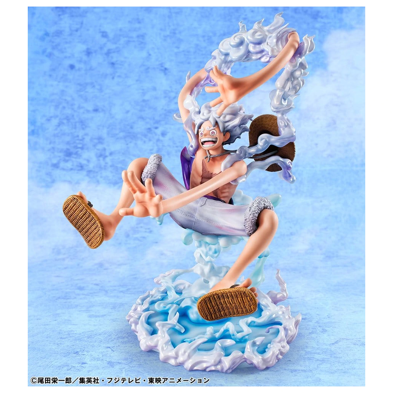 One Piece Portrait.Of.Pirates PVC Figure "Evolutionary History" Monkey D. Luffy "Gear Fifth" 26 cm product photo