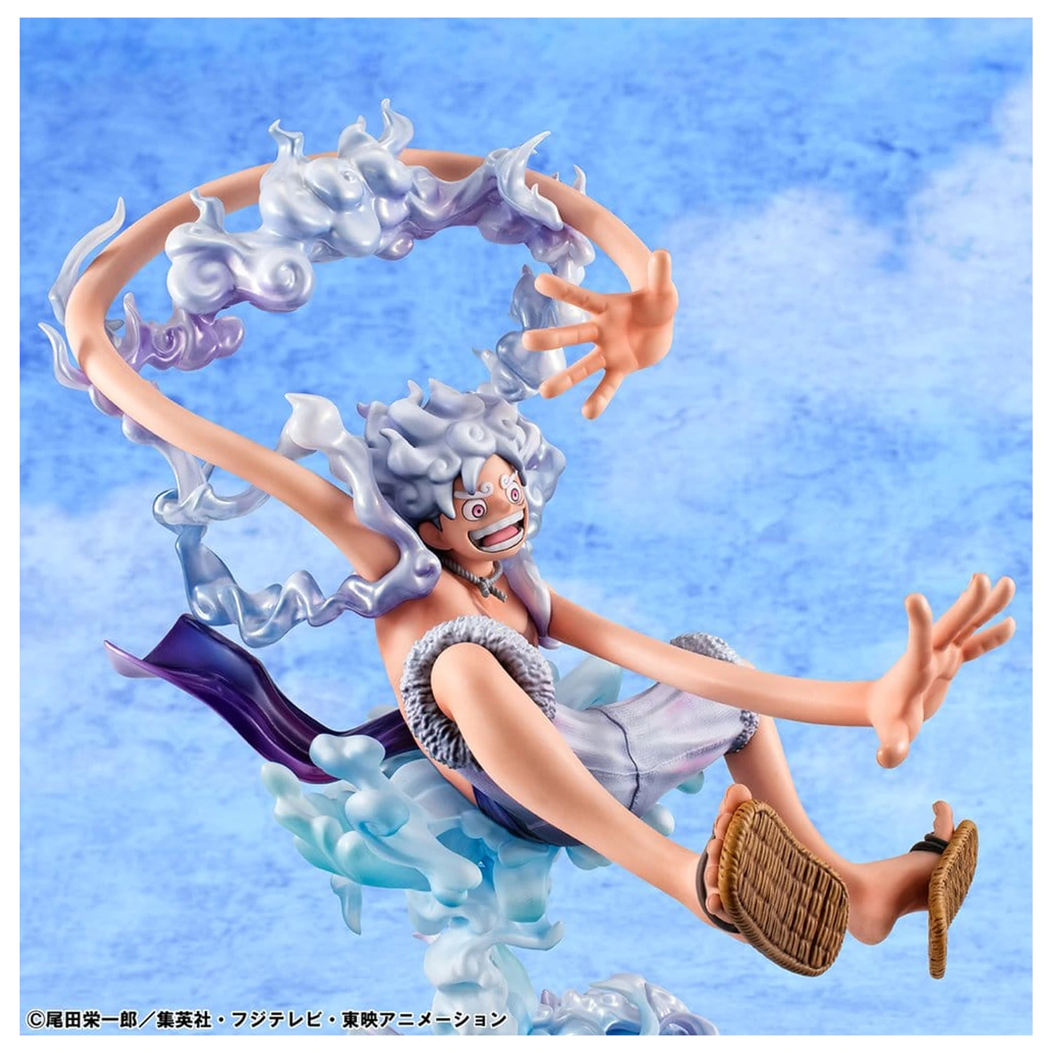 One Piece Portrait.Of.Pirates PVC Figure "Evolutionary History" Monkey D. Luffy "Gear Fifth" 26 cm product photo