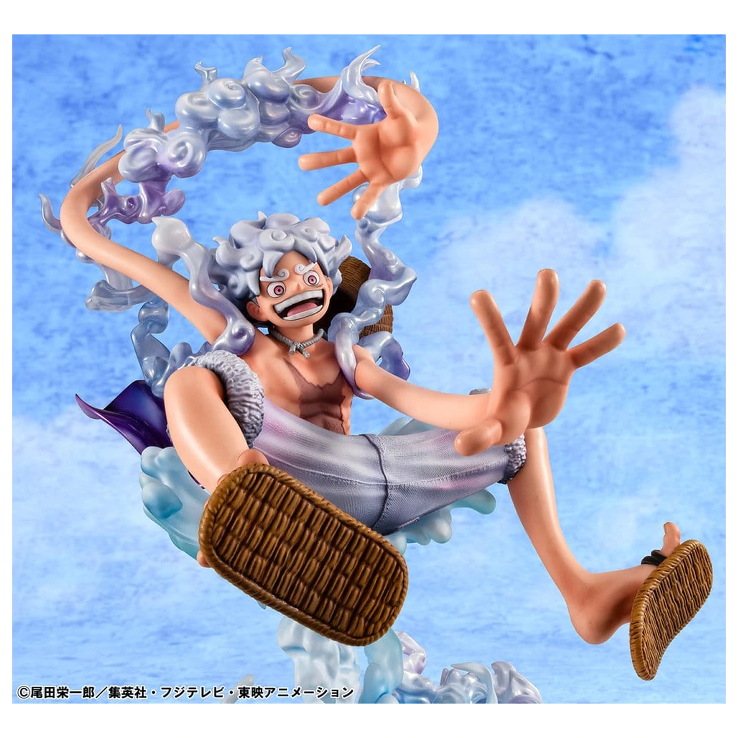One Piece Portrait.Of.Pirates PVC Figure "Evolutionary History" Monkey D. Luffy "Gear Fifth" 26 cm product photo