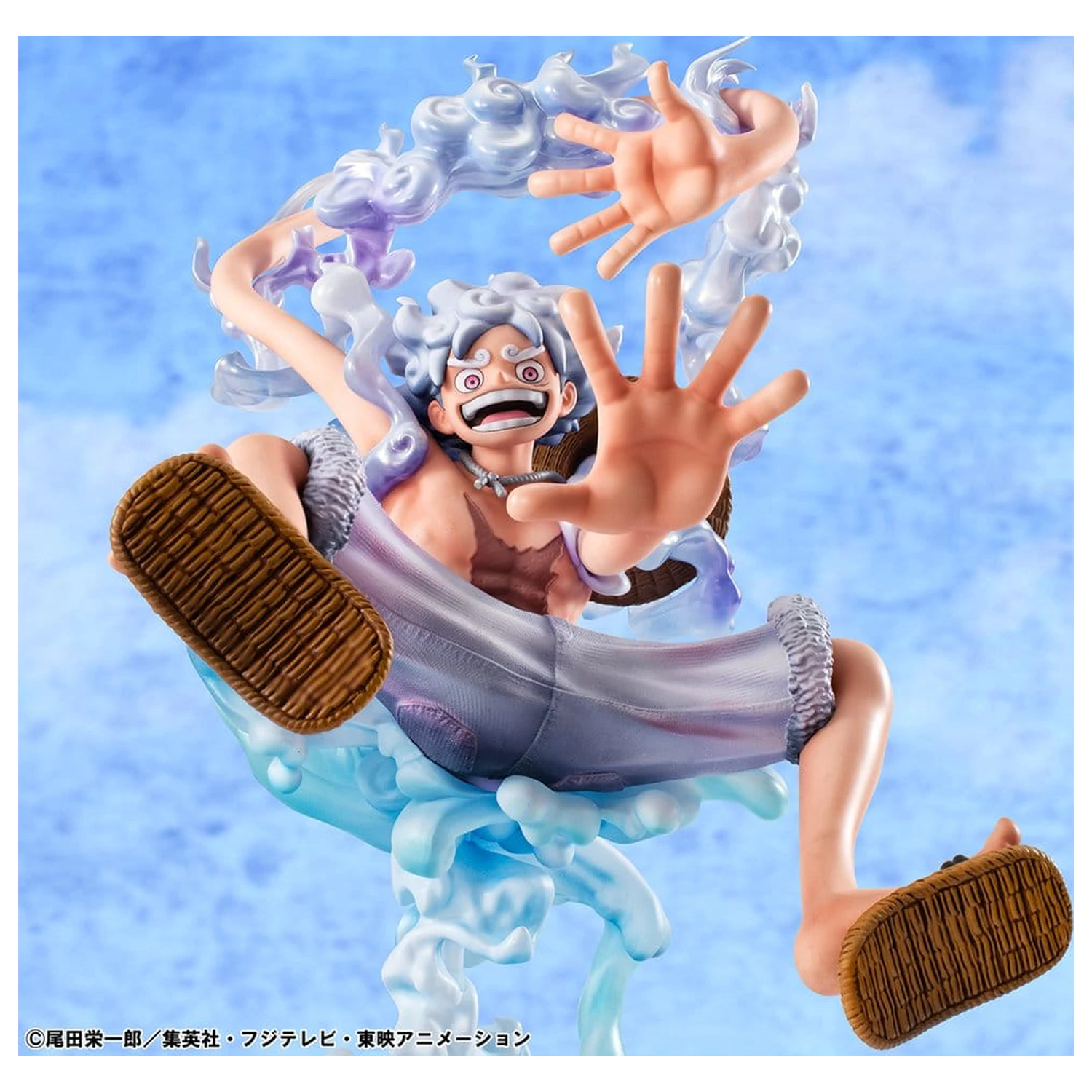 One Piece Portrait.Of.Pirates PVC Figure "Evolutionary History" Monkey D. Luffy "Gear Fifth" 26 cm product photo