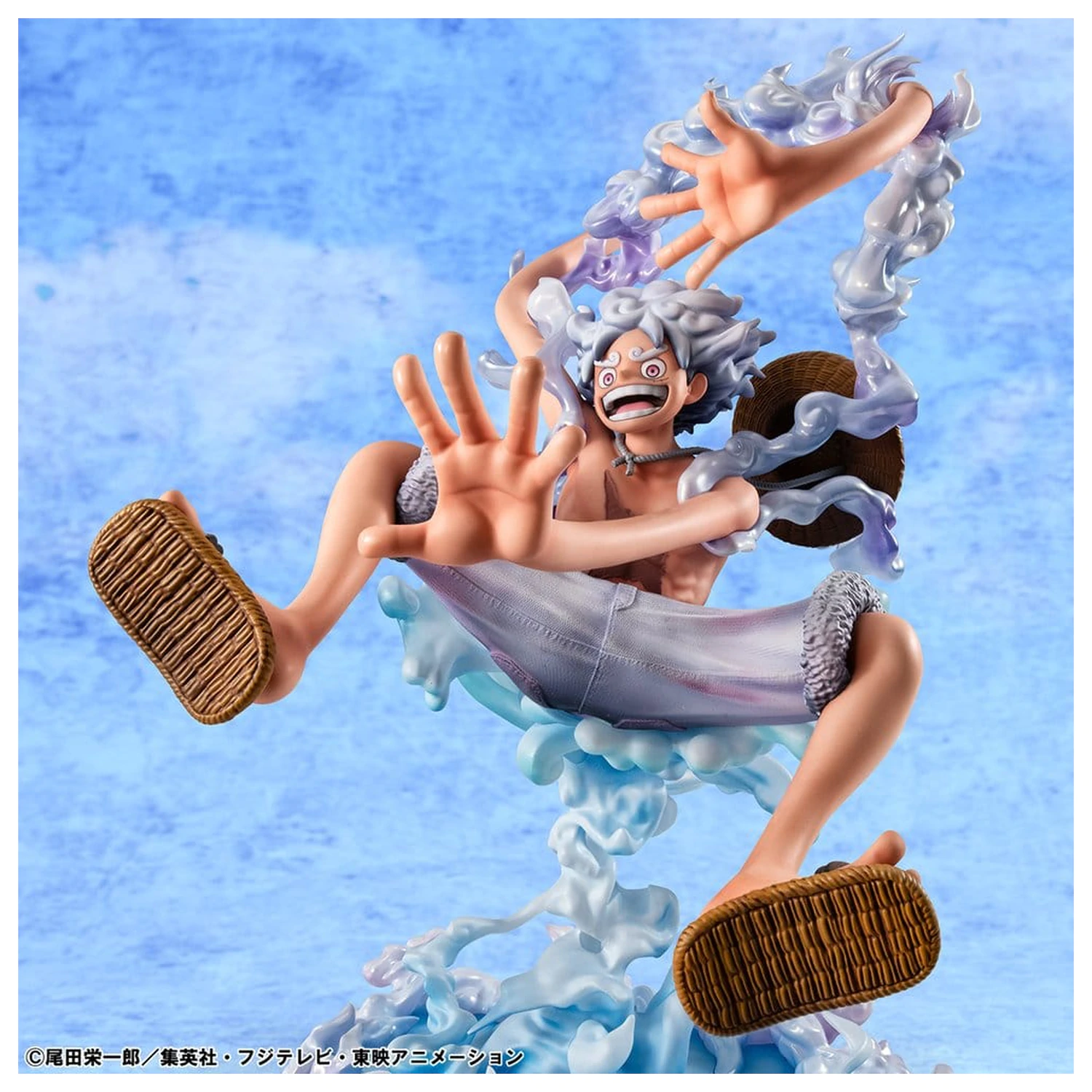 One Piece Portrait.Of.Pirates PVC Figure "Evolutionary History" Monkey D. Luffy "Gear Fifth" 26 cm product photo