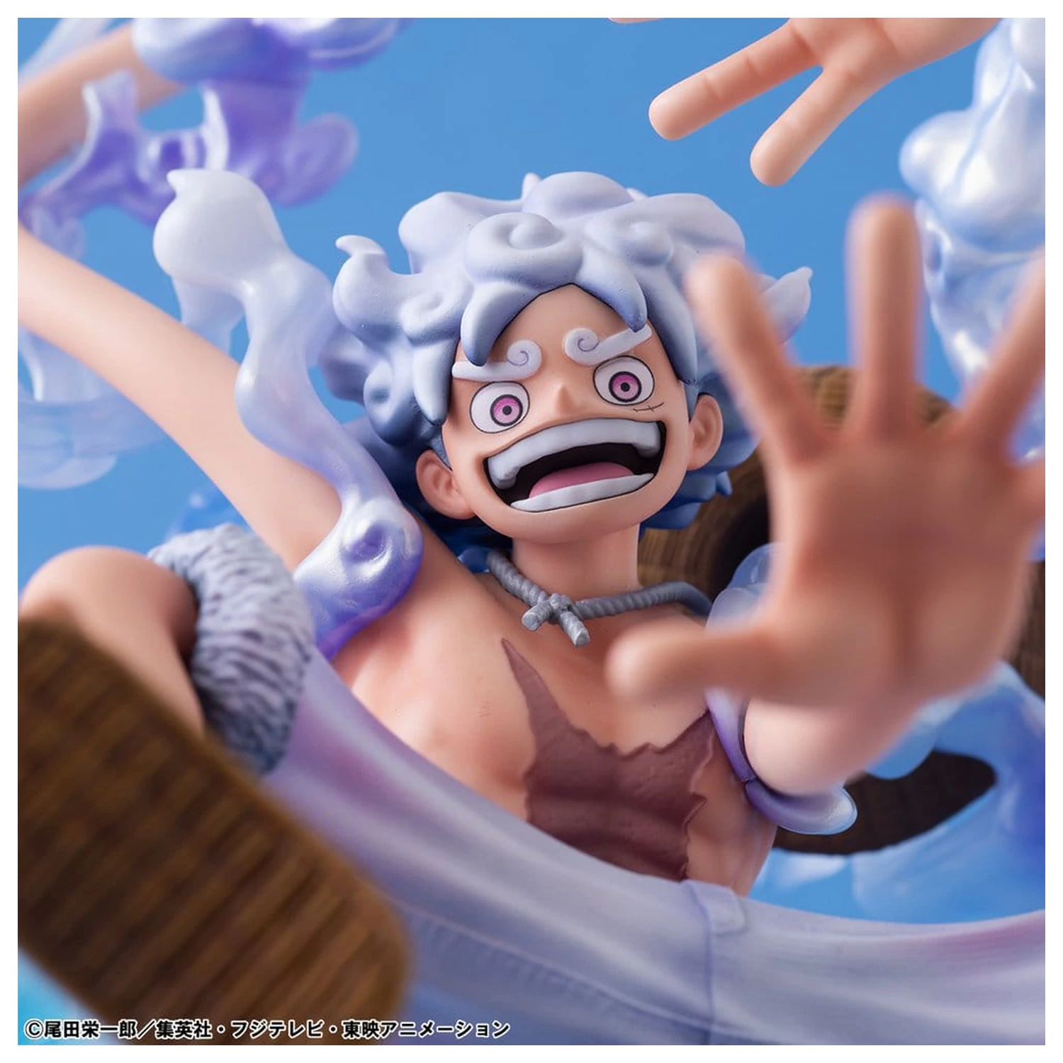 One Piece Portrait.Of.Pirates PVC Figure "Evolutionary History" Monkey D. Luffy "Gear Fifth" 26 cm product photo