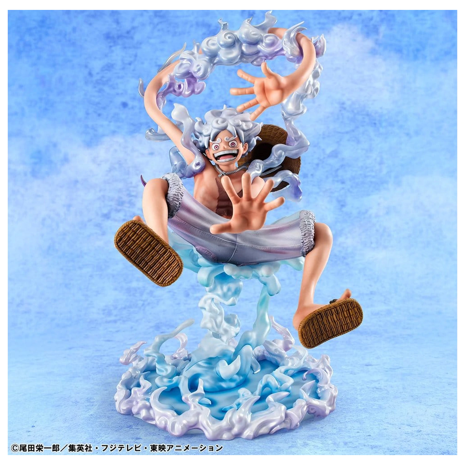 One Piece Portrait.Of.Pirates PVC Figure "Evolutionary History" Monkey D. Luffy "Gear Fifth" 26 cm product photo