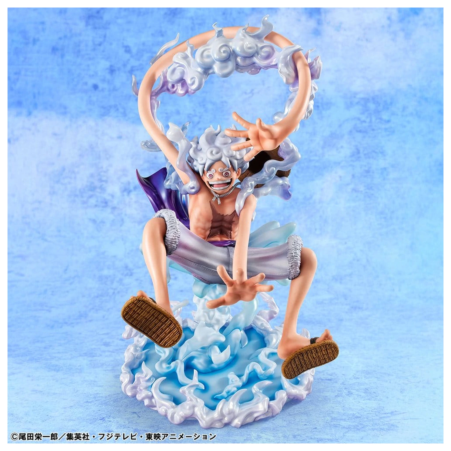 One Piece Portrait.Of.Pirates PVC Figure "Evolutionary History" Monkey D. Luffy "Gear Fifth" 26 cm product photo