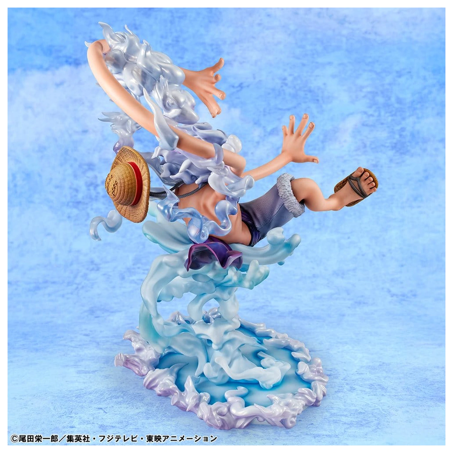 One Piece Portrait.Of.Pirates PVC Figure "Evolutionary History" Monkey D. Luffy "Gear Fifth" 26 cm product photo