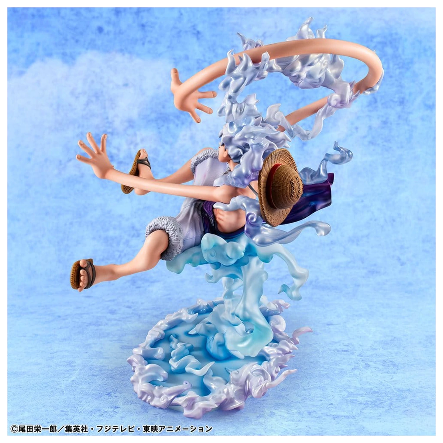 One Piece Portrait.Of.Pirates PVC Figure "Evolutionary History" Monkey D. Luffy "Gear Fifth" 26 cm product photo