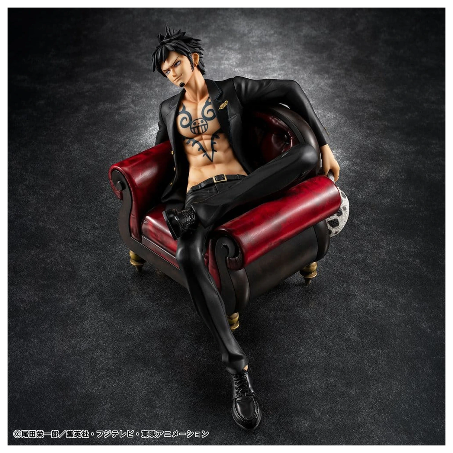 One Piece Portrait.Of.Pirates "S.O.C" PVC Figure Trafalgar Law Ver.R product photo