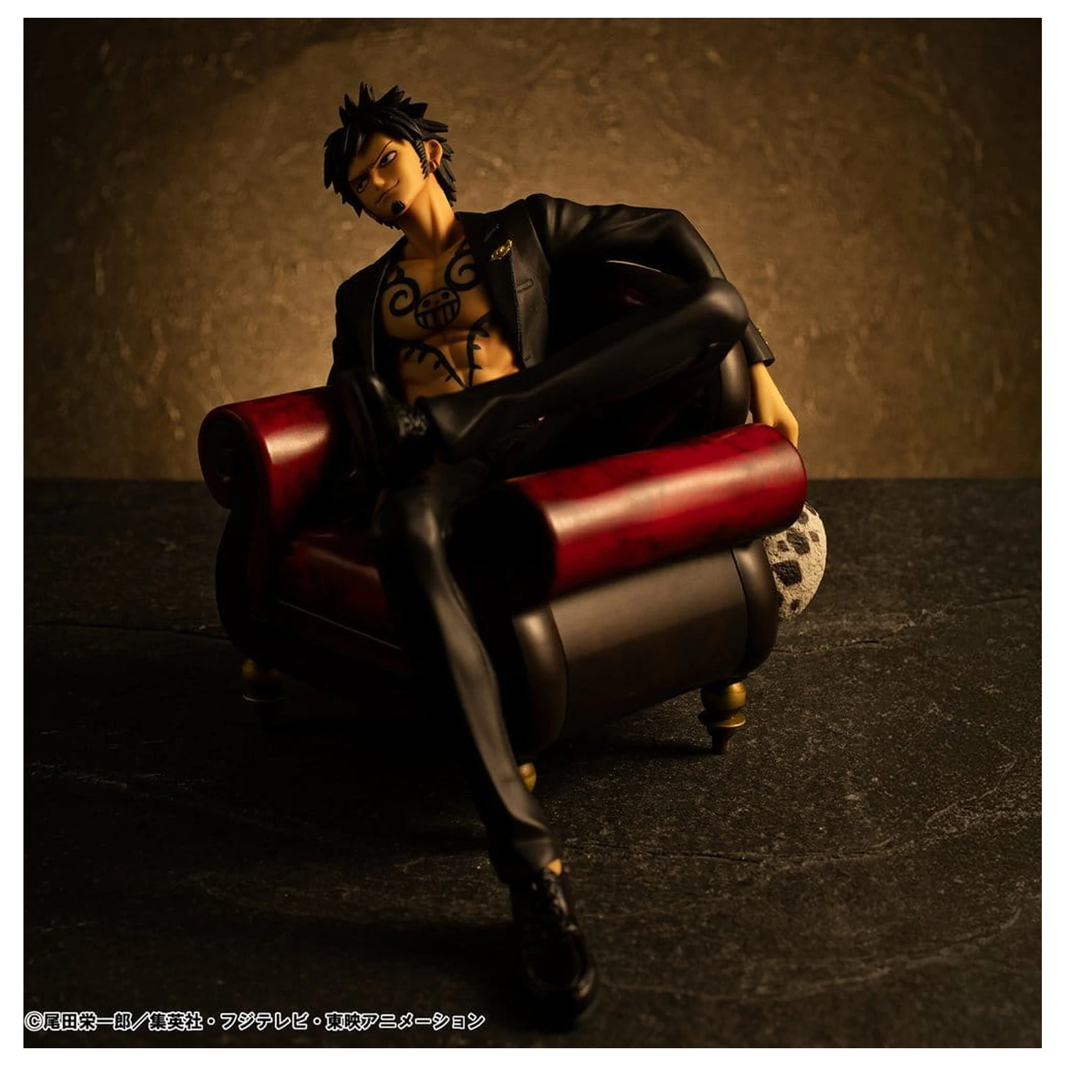 One Piece Portrait.Of.Pirates "S.O.C" PVC Figure Trafalgar Law Ver.R product photo