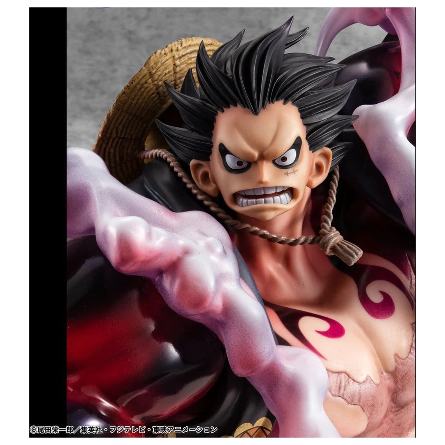 One Piece Portrait.Of.Pirates SA-Maximum PVC Figure Monkey D. Luffy Gear 4 Bounce-Man 10th Limited Ver. 30 cm product photo