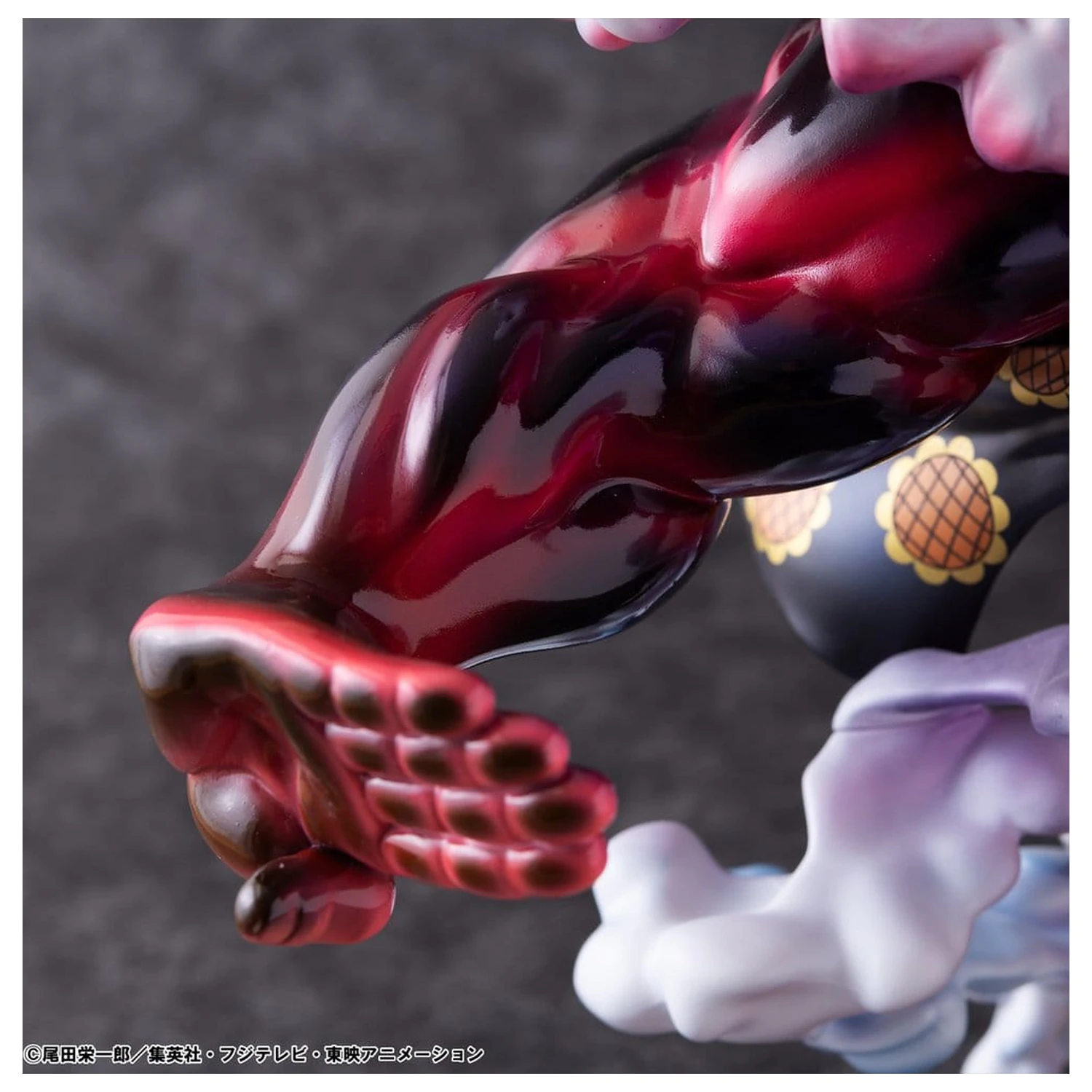 One Piece Portrait.Of.Pirates SA-Maximum PVC Figure Monkey D. Luffy Gear 4 Bounce-Man 10th Limited Ver. 30 cm product photo