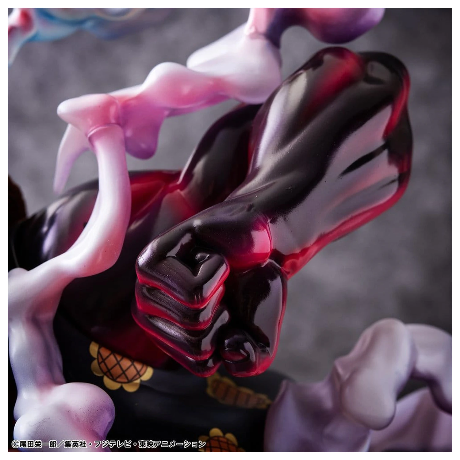 One Piece Portrait.Of.Pirates SA-Maximum PVC Figure Monkey D. Luffy Gear 4 Bounce-Man 10th Limited Ver. 30 cm product photo