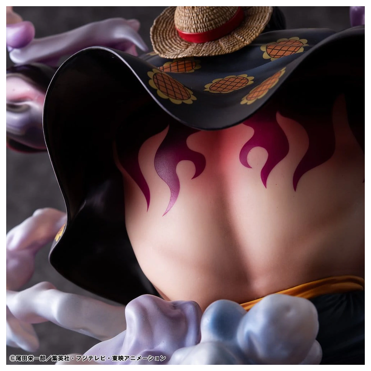 One Piece Portrait.Of.Pirates SA-Maximum PVC Figure Monkey D. Luffy Gear 4 Bounce-Man 10th Limited Ver. 30 cm product photo