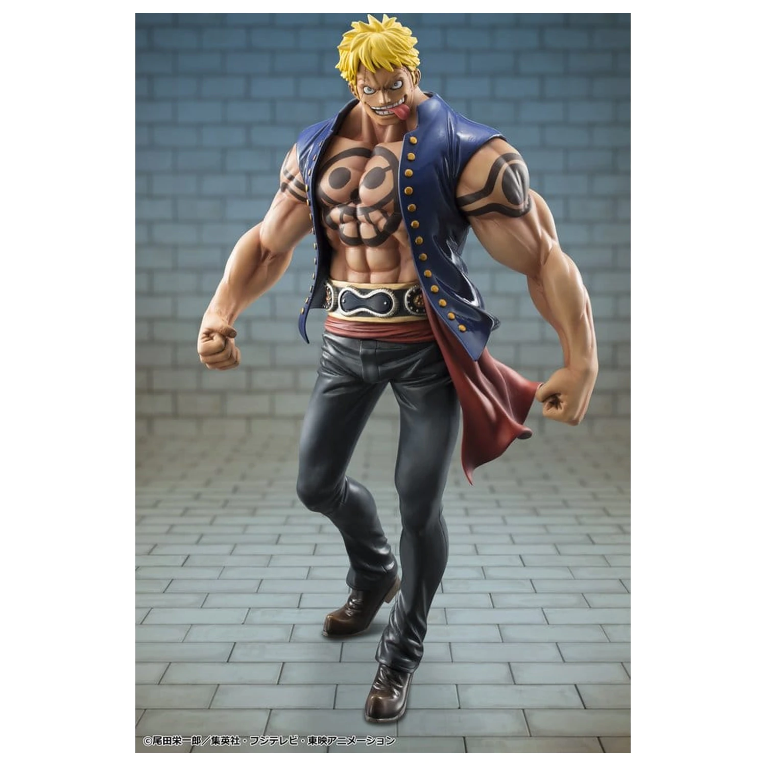 One Piece Portrait.Of.Pirates "Sailing Again" PVC Figure Bellamy the Hyena 25 cm (Limited Repeat) product photo