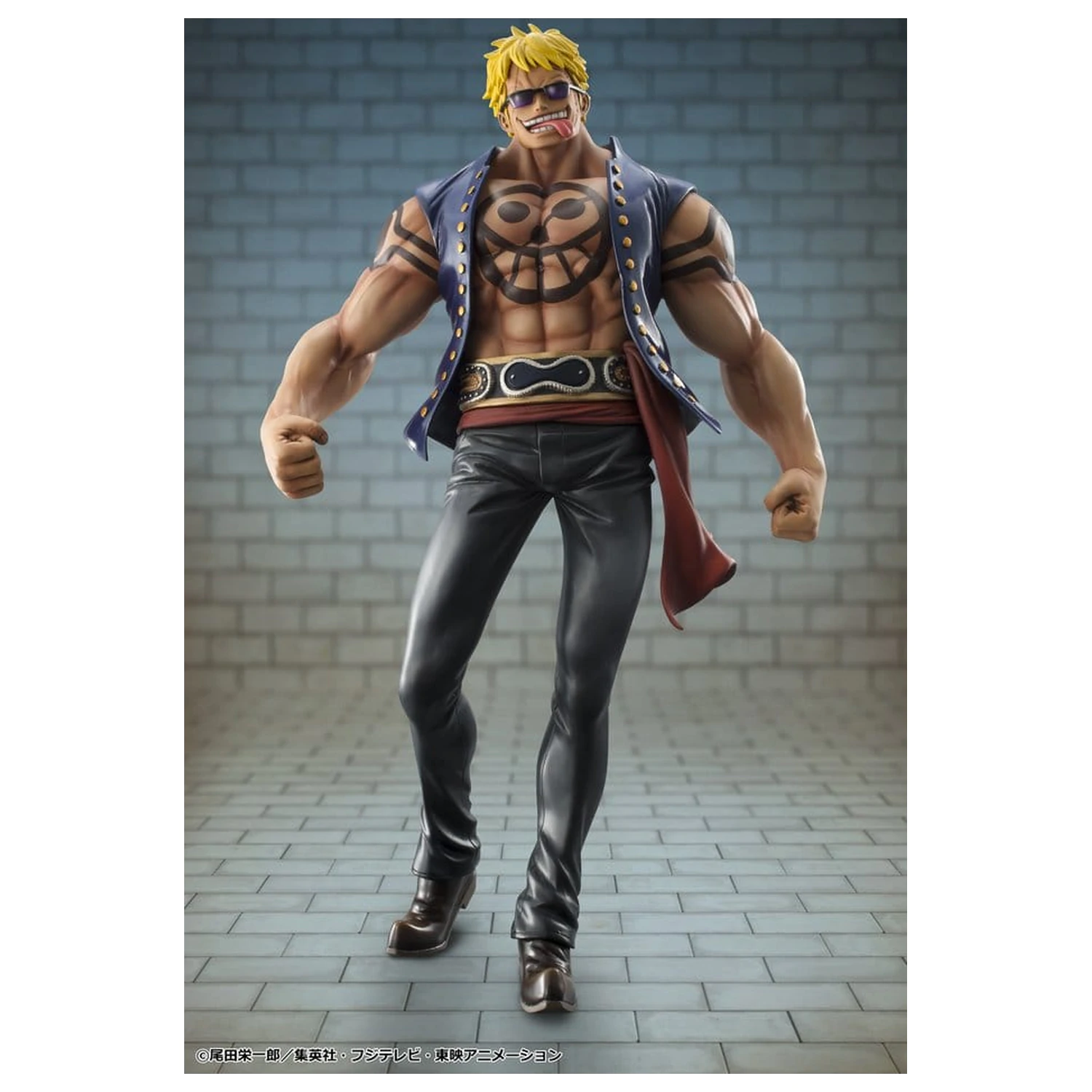 One Piece Portrait.Of.Pirates "Sailing Again" PVC Figure Bellamy the Hyena 25 cm (Limited Repeat) product photo