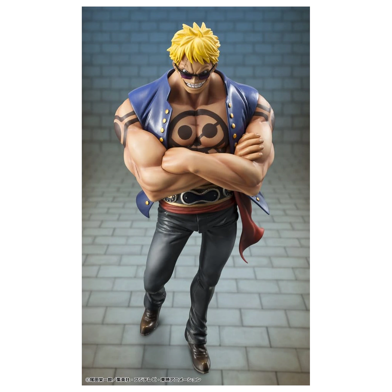 One Piece Portrait.Of.Pirates "Sailing Again" PVC Figure Bellamy the Hyena 25 cm (Limited Repeat) product photo