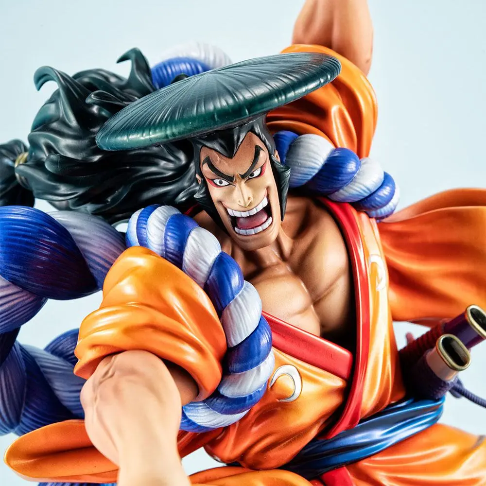 One Piece Portrait Of Pirates PVC Statue Warriors Alliance Oden Koduki 21 cm product photo