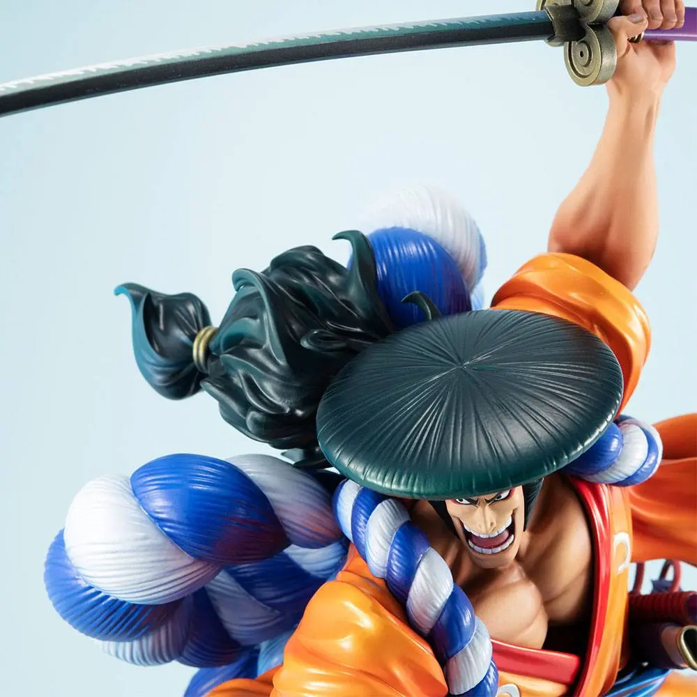 One Piece Portrait Of Pirates PVC Statue Warriors Alliance Oden Koduki 21 cm product photo
