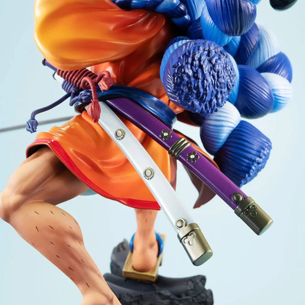 One Piece Portrait Of Pirates PVC Statue Warriors Alliance Oden Koduki 21 cm product photo