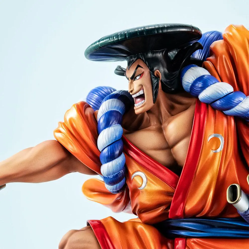 One Piece Portrait Of Pirates PVC Statue Warriors Alliance Oden Koduki 21 cm product photo
