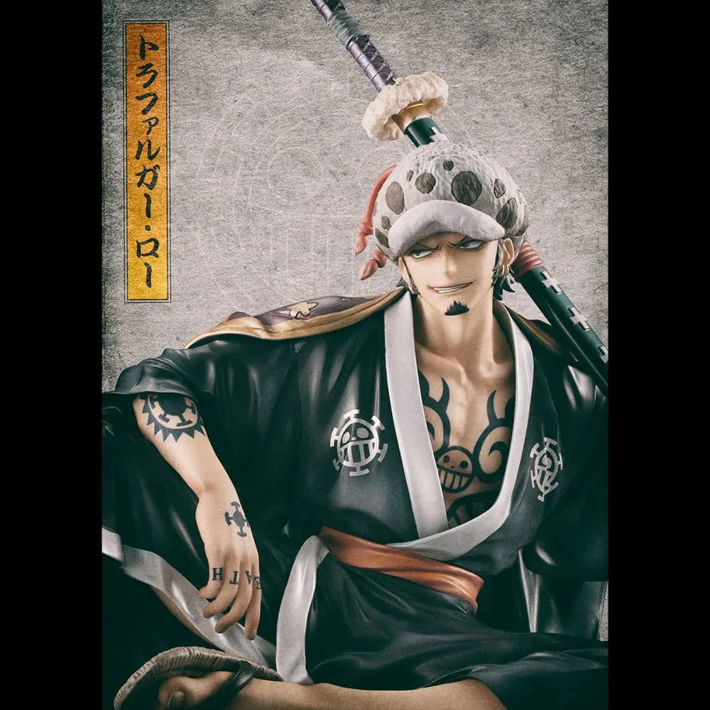 One Piece Portrait Of Pirates PVC Statue Warriors Alliance Trafalgar Law 17 cm product photo