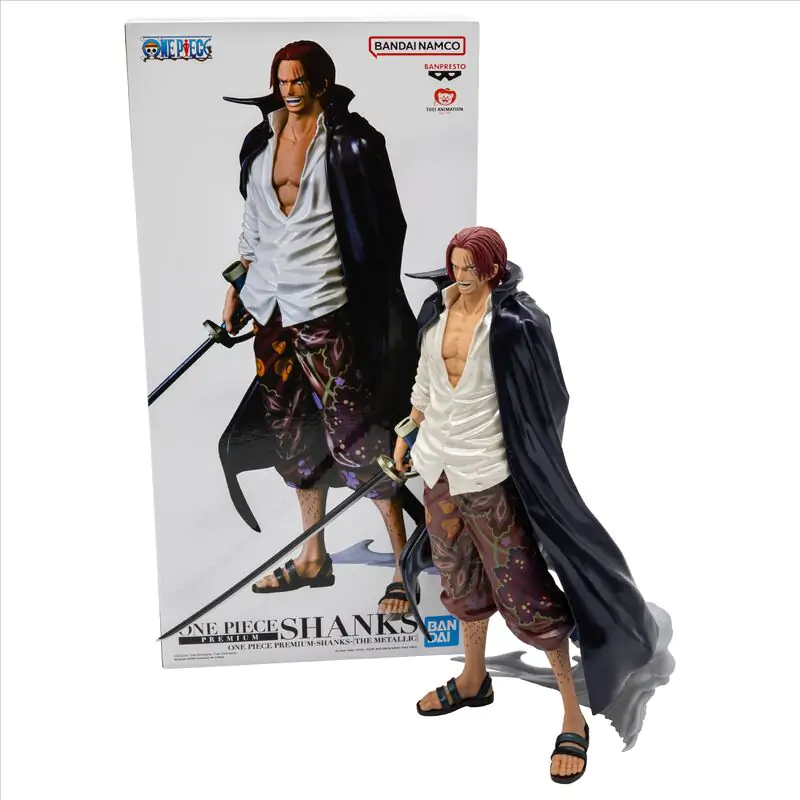 One Piece Premium Shanks The Metallic figure 30cm termékfotó