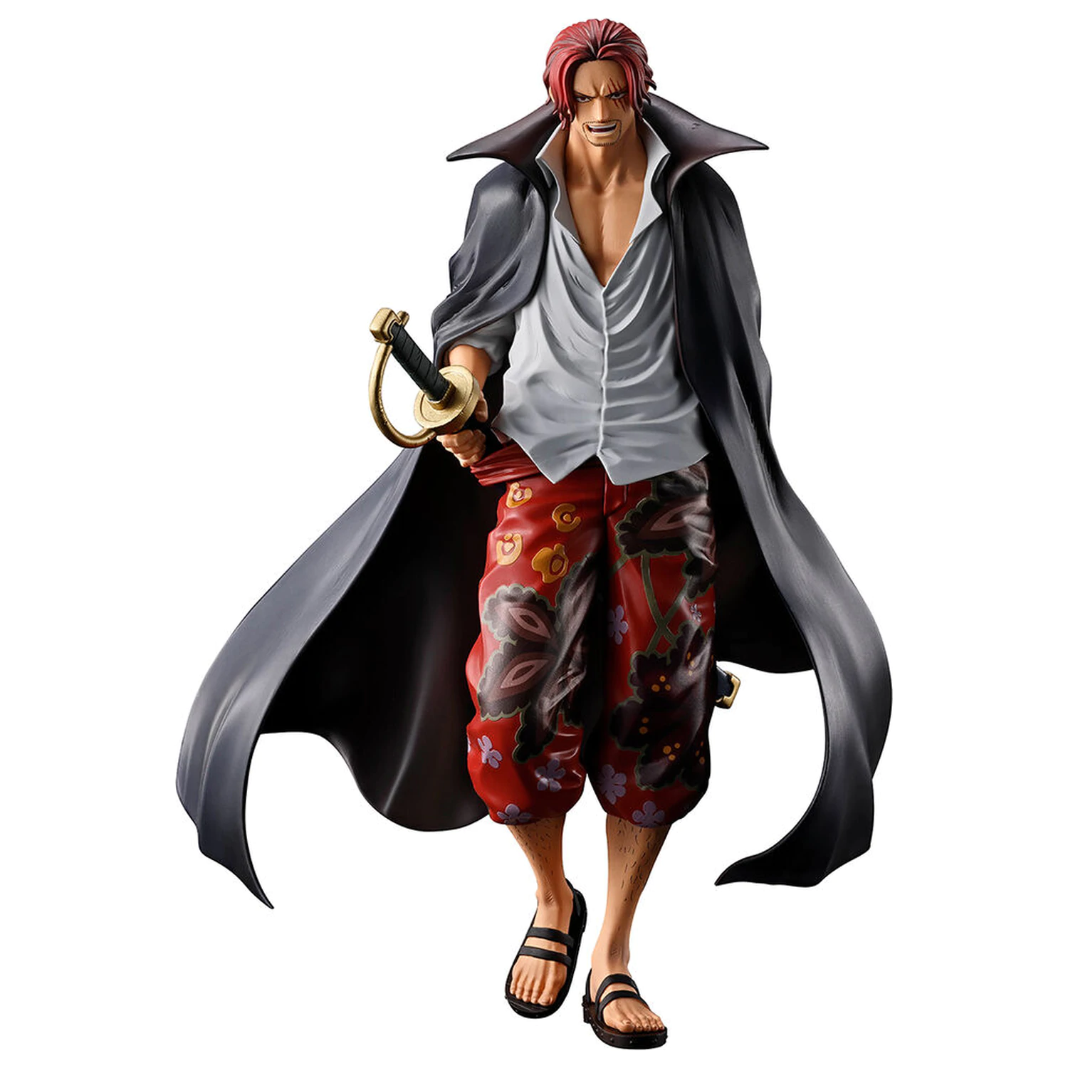 One Piece Red Hair Pirates Shanks figure 21cm product photo