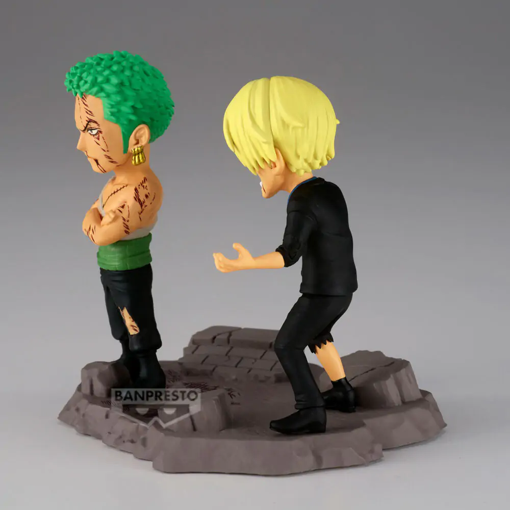 One Piece Roronoa Zoro &amp; Sanji figure 8cm product photo