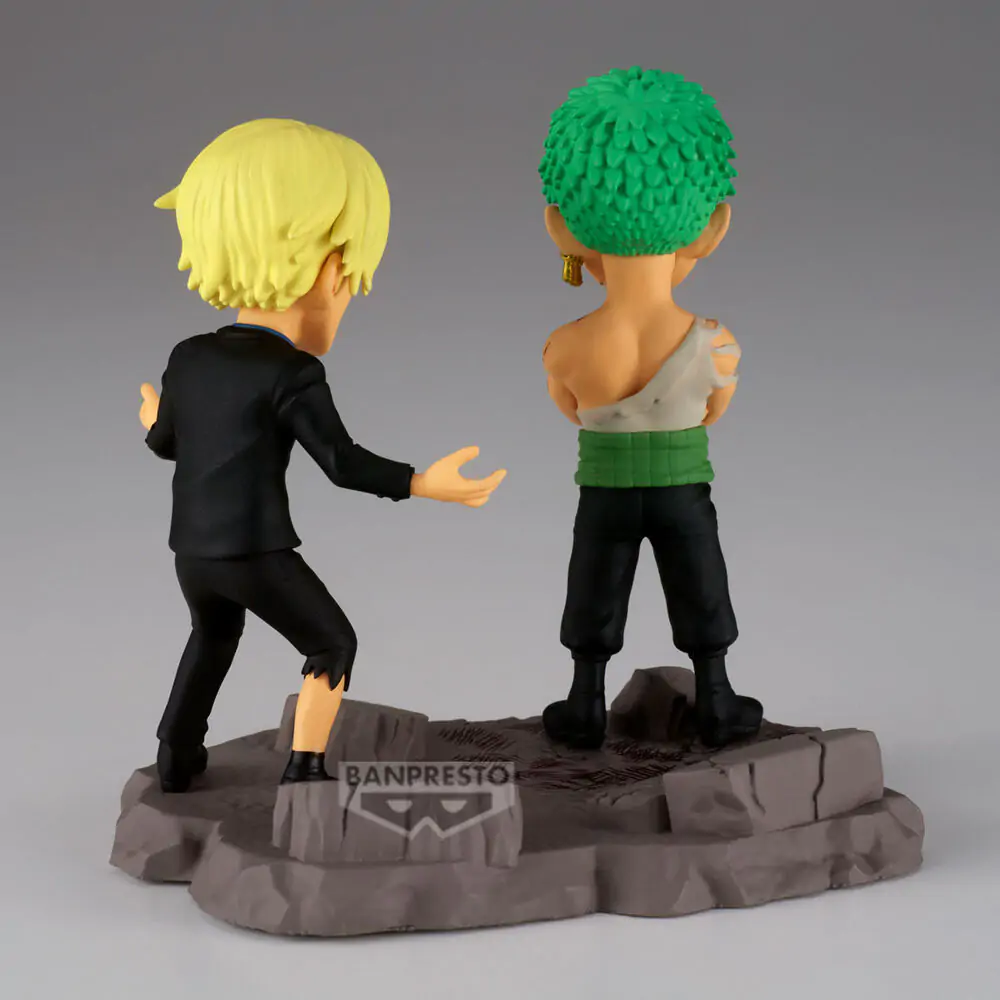 One Piece Roronoa Zoro &amp; Sanji figure 8cm product photo