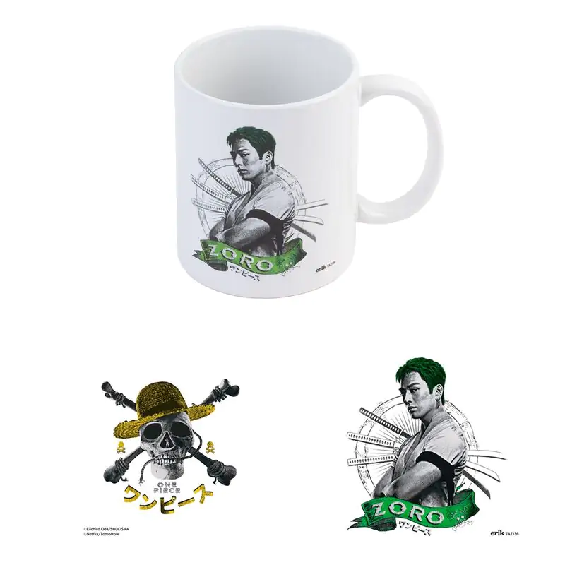 One Piece Roronoa Zoro mug 350ml termékfotó