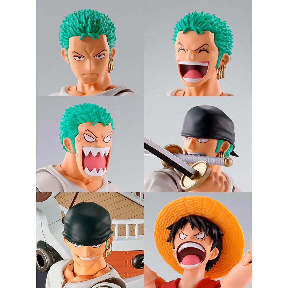 One Piece Roronoa Zoro Romance Dawn S.H Figuarts figure 15cm termékfotó