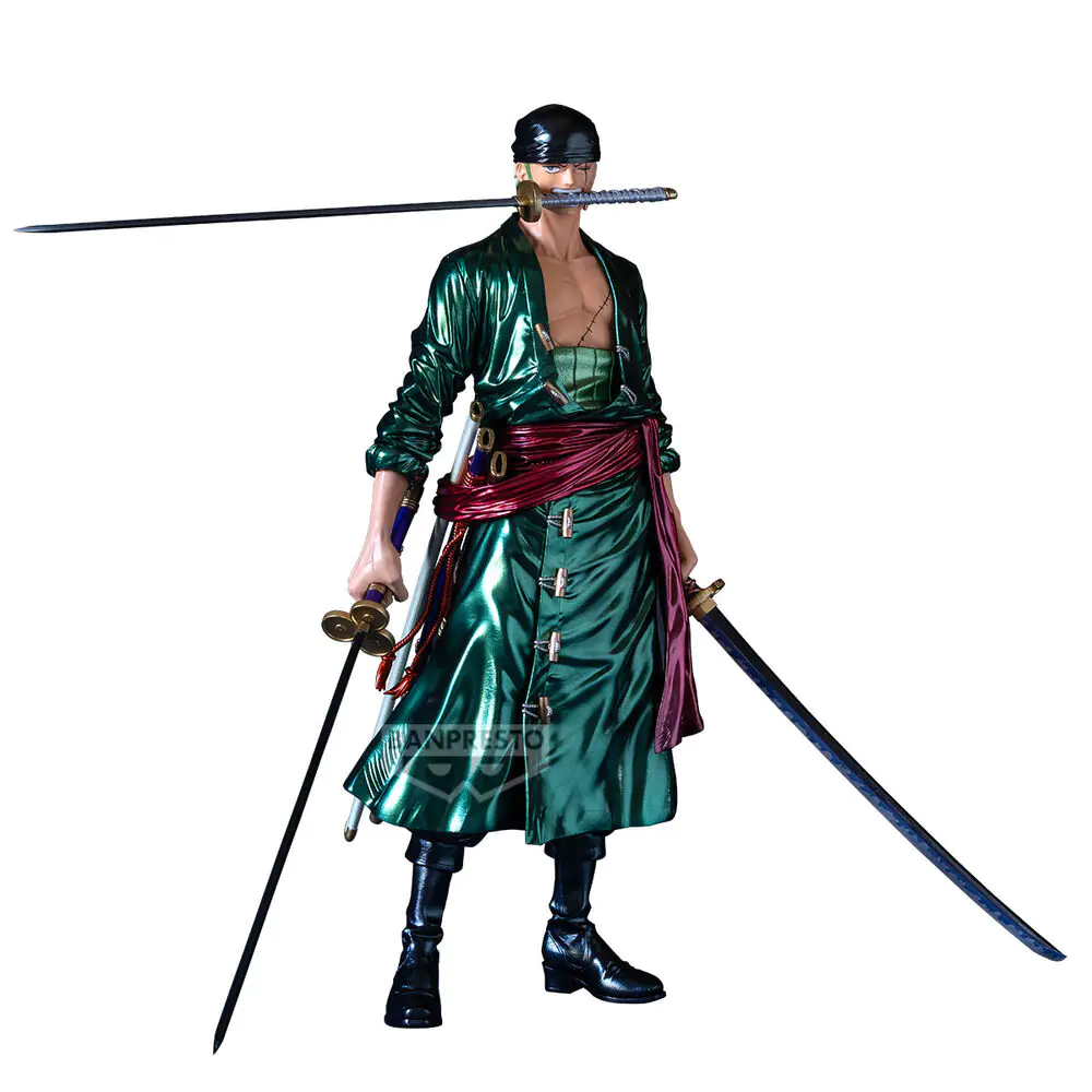 One Piece Roronoa Zoro Premium The Metallic figure 30cm product photo