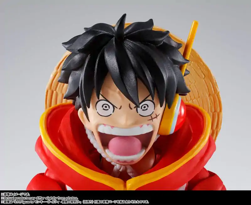 One Piece S.H.Figuarts Action Figure Monkey D. Luffy Future Island Egghead 15 cm termékfotó