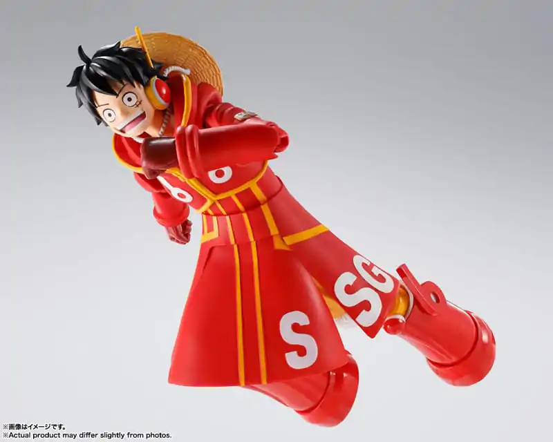 One Piece S.H.Figuarts Action Figure Monkey D. Luffy Future Island Egghead 15 cm termékfotó