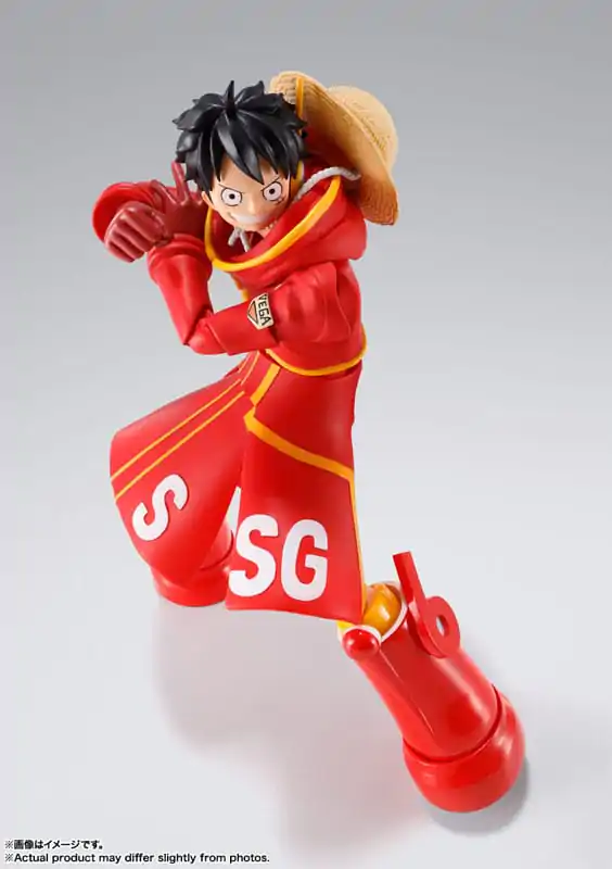 One Piece S.H.Figuarts Action Figure Monkey D. Luffy Future Island Egghead 15 cm termékfotó