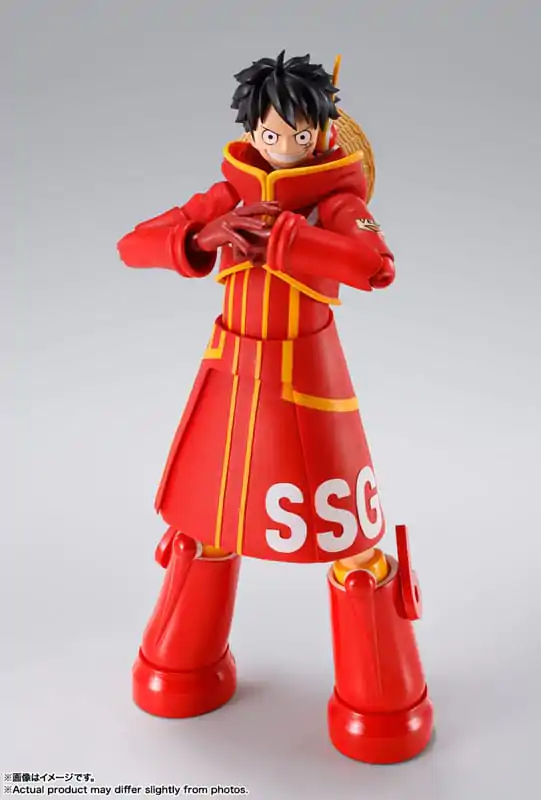 One Piece S.H.Figuarts Action Figure Monkey D. Luffy Future Island Egghead 15 cm termékfotó