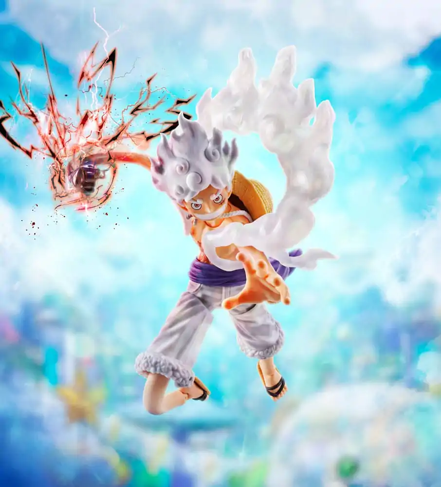 One Piece S.H.Figuarts Action Figure Monkey D. Luffy Gear 5 -Future Island Egghead- 15 cm product photo