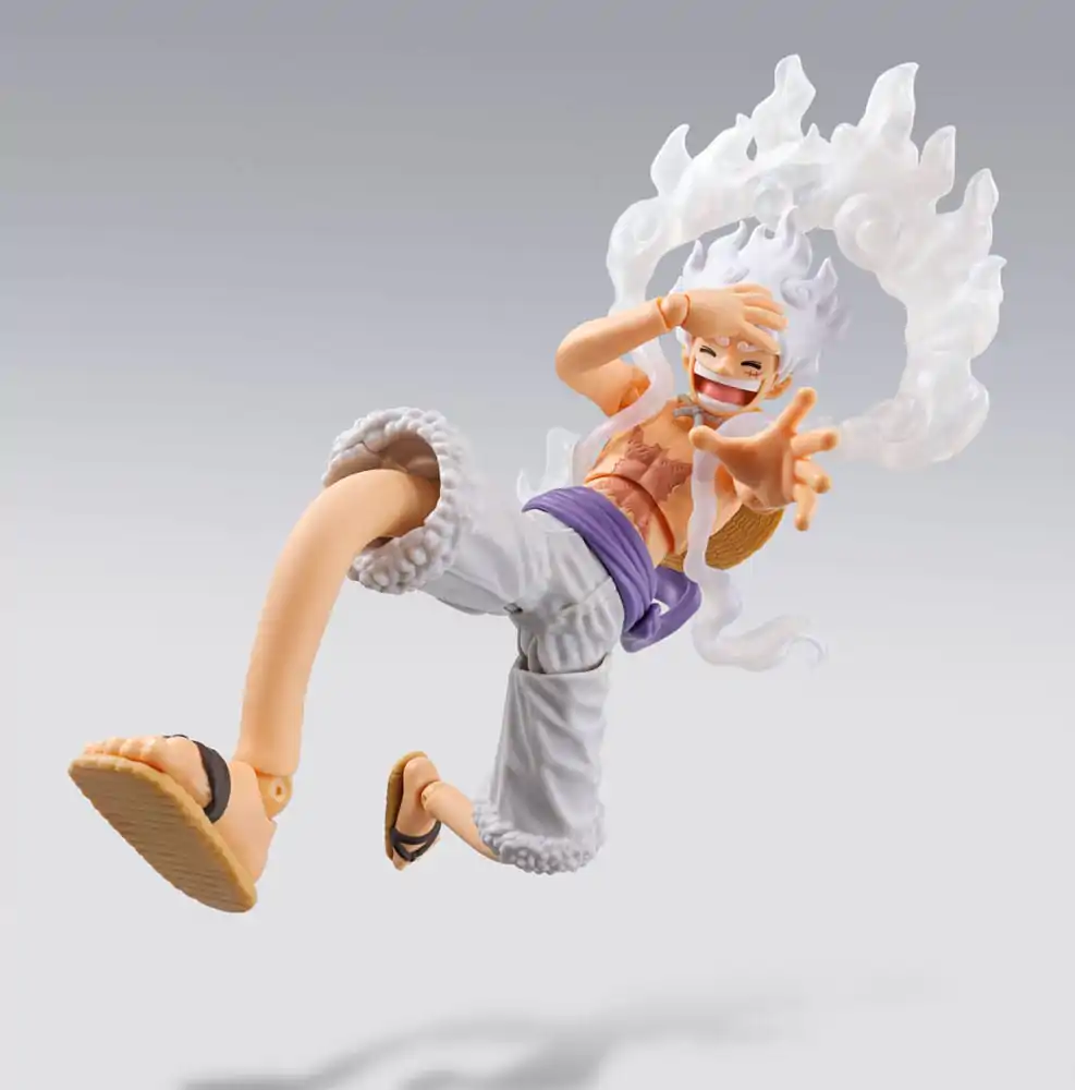 One Piece S.H.Figuarts Action Figure Monkey D. Luffy Gear 5 -Future Island Egghead- 15 cm product photo