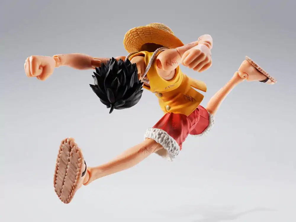 One Piece S.H.Figuarts Action Figure Monkey D. Luffy Marineford 15 cm product photo
