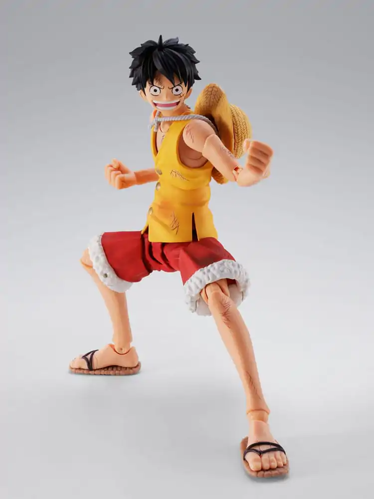 One Piece S.H.Figuarts Action Figure Monkey D. Luffy Marineford 15 cm product photo
