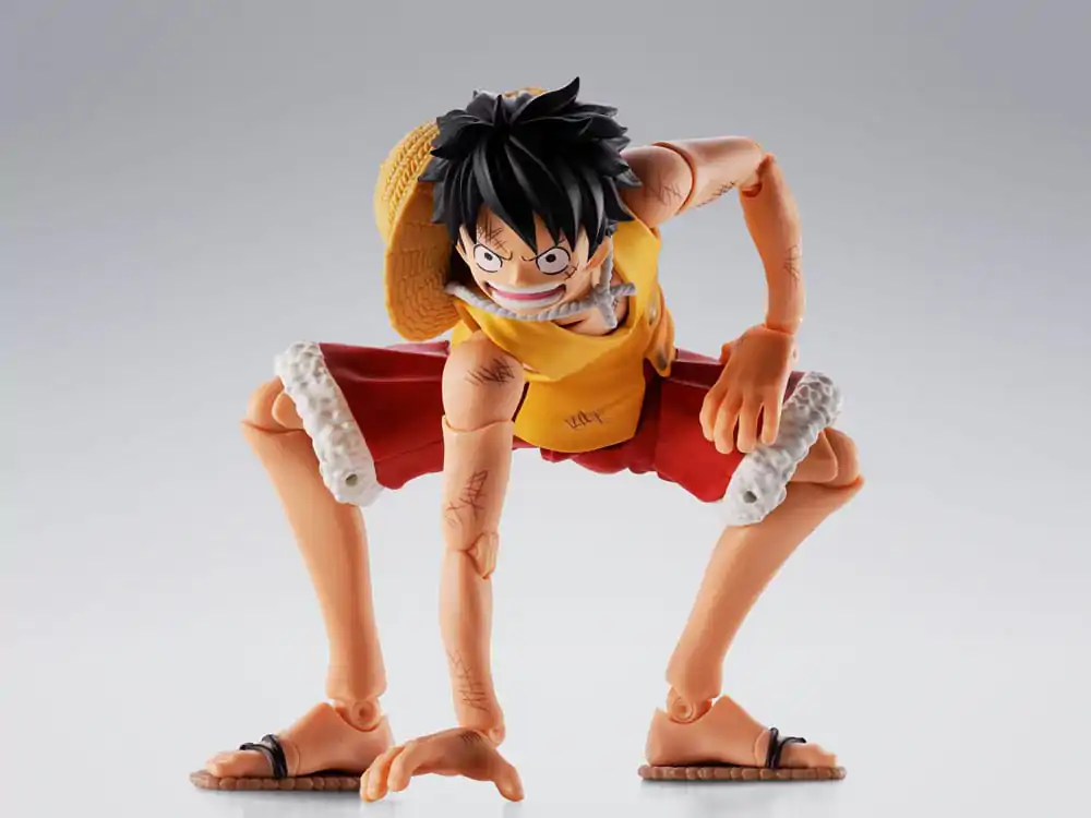 One Piece S.H.Figuarts Action Figure Monkey D. Luffy Marineford 15 cm product photo