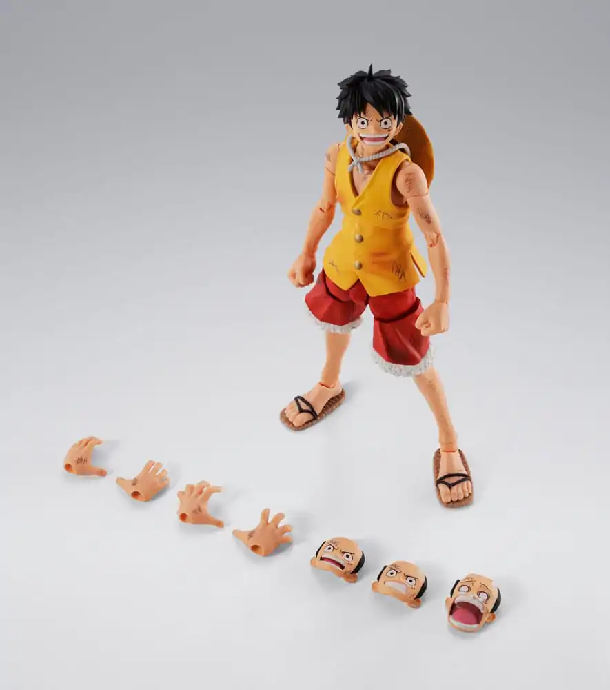 One Piece S.H.Figuarts Action Figure Monkey D. Luffy Marineford 15 cm product photo
