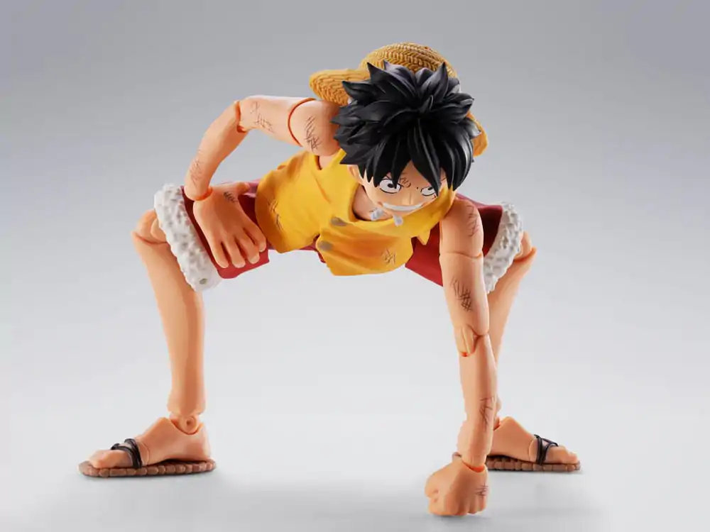 One Piece S.H.Figuarts Action Figure Monkey D. Luffy Marineford 15 cm product photo