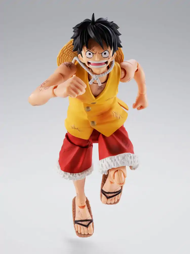 One Piece S.H.Figuarts Action Figure Monkey D. Luffy Marineford 15 cm product photo