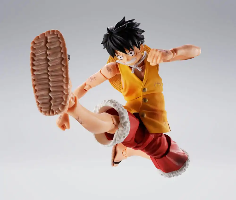 One Piece S.H.Figuarts Action Figure Monkey D. Luffy Marineford 15 cm product photo