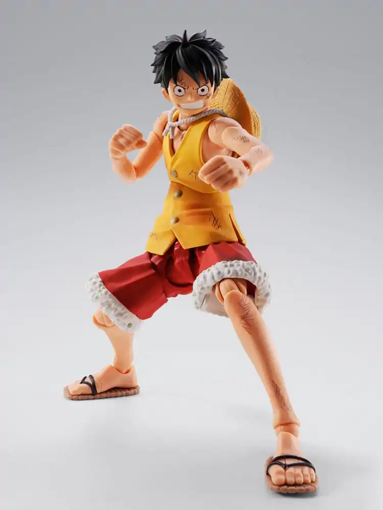 One Piece S.H.Figuarts Action Figure Monkey D. Luffy Marineford 15 cm product photo