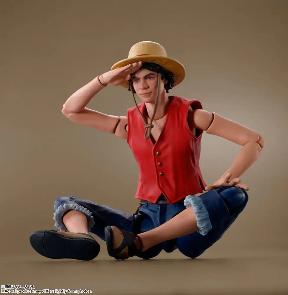 One Piece S.H. Figuarts Action Figure Monkey D. Luffy (Netflix) 14 cm termékfotó