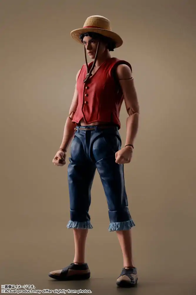 One Piece S.H. Figuarts Action Figure Monkey D. Luffy (Netflix) 14 cm termékfotó